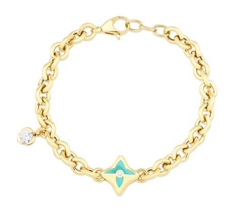 MİNELİ ALTIN TASARIM BİLEKLİK