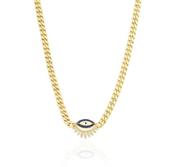 ALTIN GURMET ZİNCİR GÖZ KOLYE