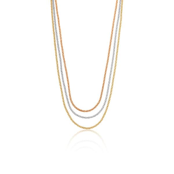 ALTIN İTALYAN TASARIM ZİNCİR KOLYE