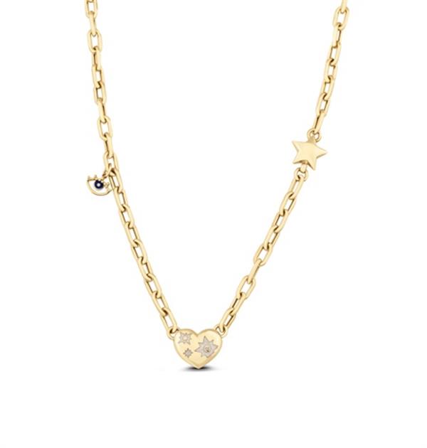 ALTIN KALP FİGÜRLÜ TASARIM KOLYE