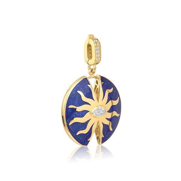 ALTIN TASARIM KOLYE UCU CHARM