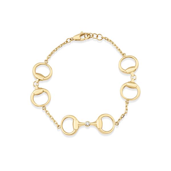 ALTIN TAŞLI TASARIM BİLEKLİK