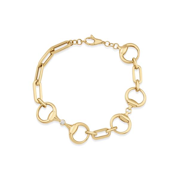 ALTIN TAŞLI TASARIM BİLEKLİK