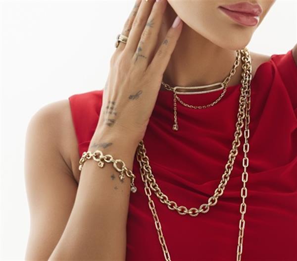 ALTIN TAŞLI TASARIM BİLEKLİK