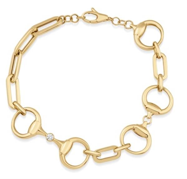 ALTIN TAŞLI TASARIM BİLEKLİK