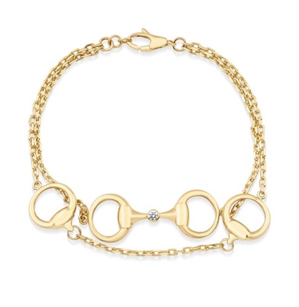 ALTIN TAŞLI TASARIM BİLEKLİK