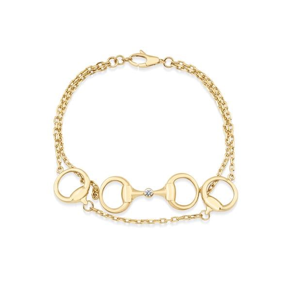 ALTIN TAŞLI TASARIM BİLEKLİK