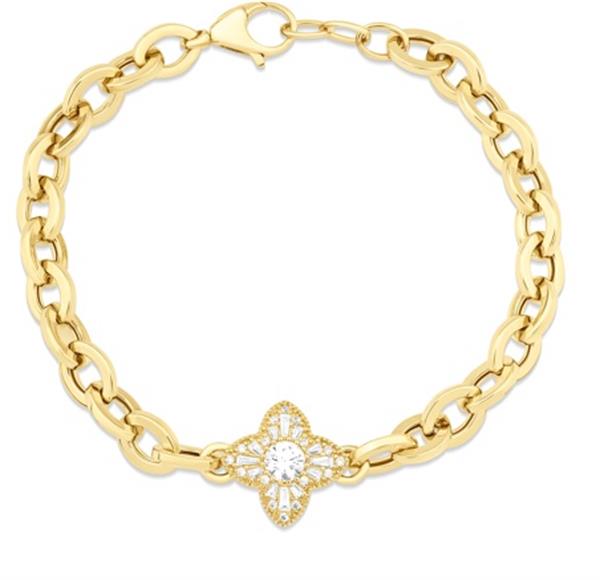 ALTIN TAŞLI TASARIM BİLEKLİK