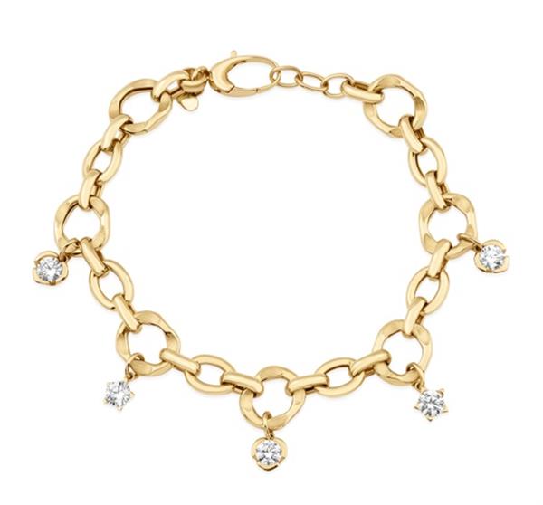 ALTIN TAŞLI TASARIM BİLEKLİK