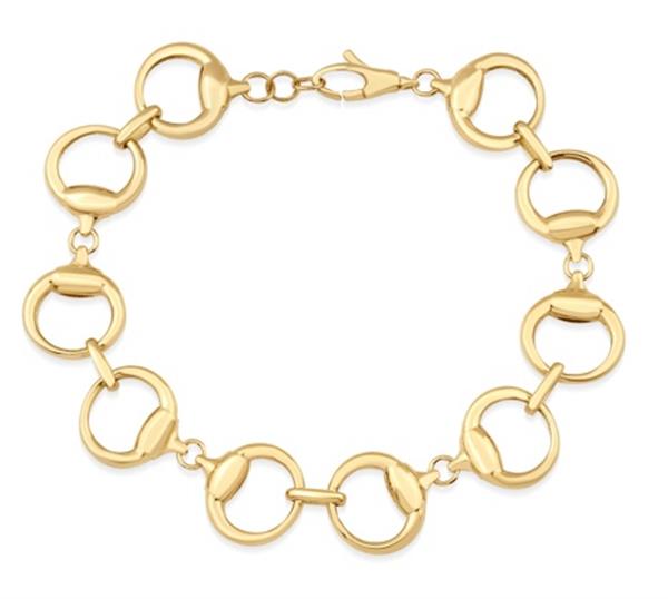 ALTIN TAŞLI TASARIM BİLEKLİK