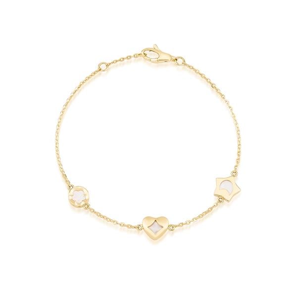 ALTIN TAŞLI TASARIM BİLEKLİK