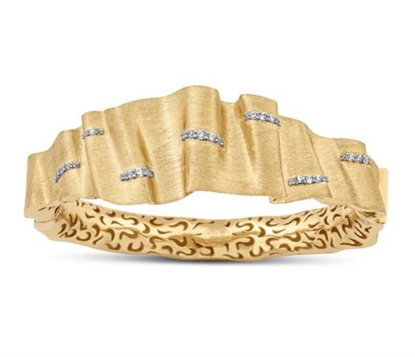 ALTIN TAŞLI TASARIM KELEPÇE