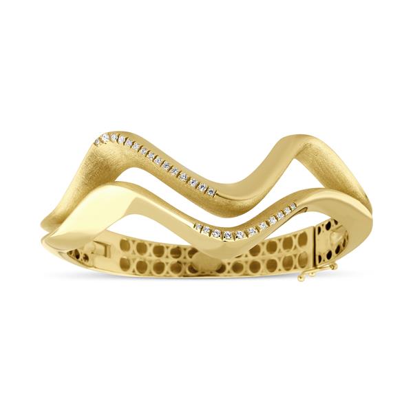 ALTIN TAŞLI TASARIM KELEPÇE