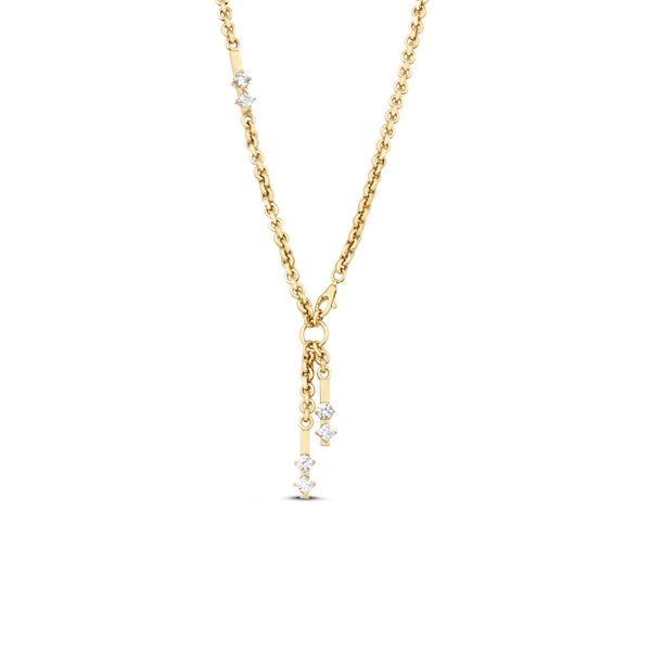 ALTIN TAŞLI TASARIM KOLYE