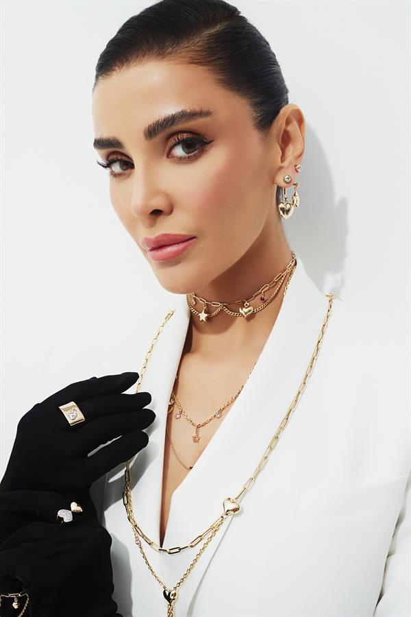 ALTIN TAŞLI TASARIM KOLYE