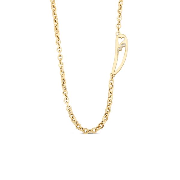 ALTIN TAŞLI TASARIM KOLYE