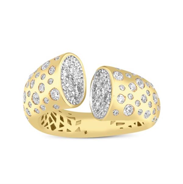 ALTIN TAŞLI TASARIM YÜZÜK