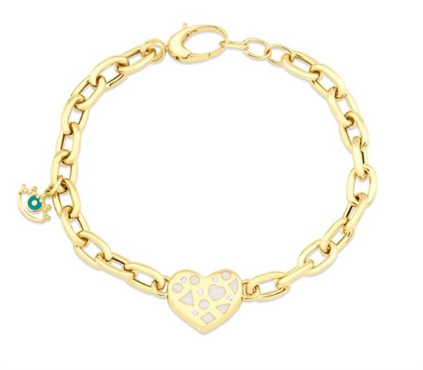 MİNELİ ALTIN TASARIM BİLEKLİK