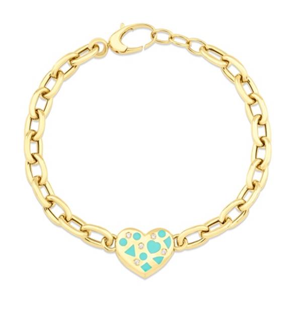 MİNELİ ALTIN TASARIM BİLEKLİK