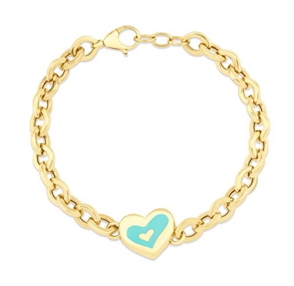 MİNELİ ALTIN TASARIM BİLEKLİK