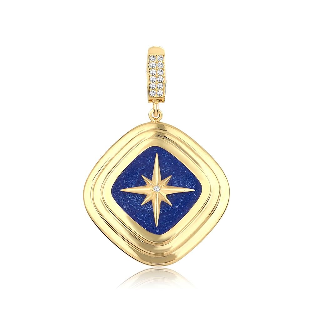 ALTIN TASARIM KOLYE UCU CHARM