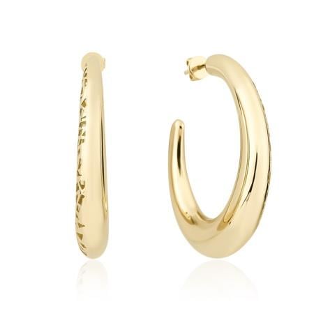 ALTIN TAŞLI HALKA KÜPE