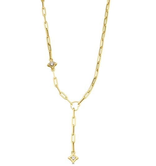 ALTIN TAŞLI TASARIM KOLYE