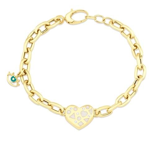 MİNELİ ALTIN TASARIM BİLEKLİK