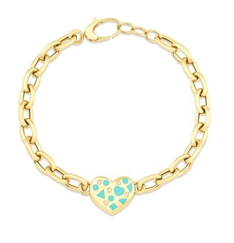 MİNELİ ALTIN TASARIM BİLEKLİK