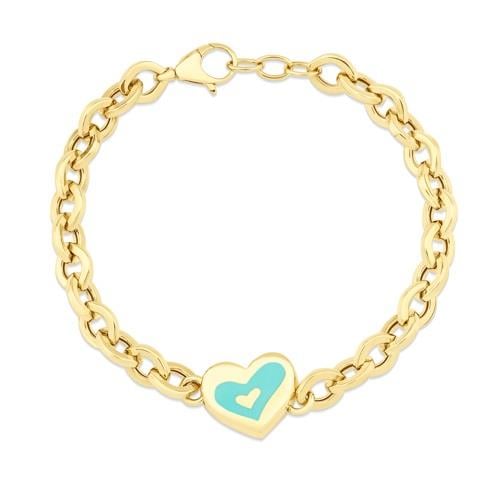 MİNELİ ALTIN TASARIM BİLEKLİK