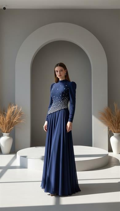 Alice Abiye Lacivert