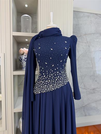 Alice Abiye Lacivert