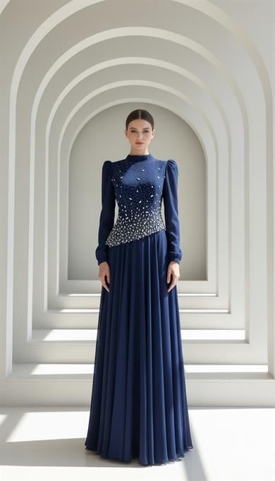 Alice Abiye Lacivert