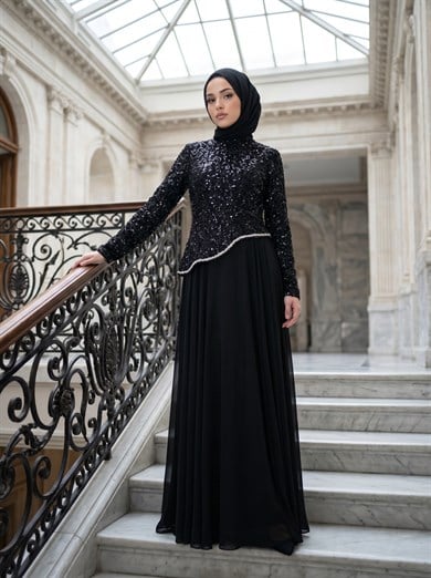Ayça Abiye Siyah