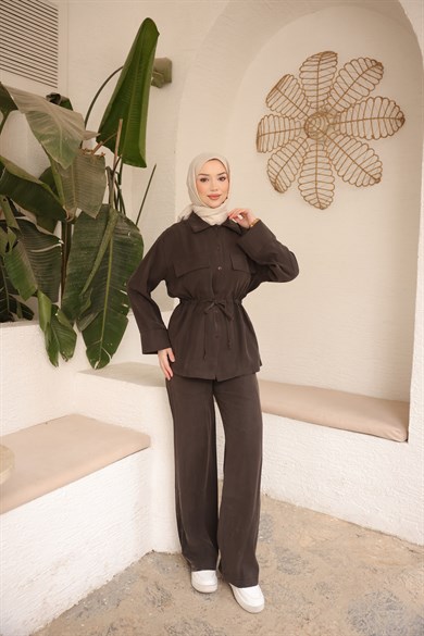 Bağcıklı Takım Kahve