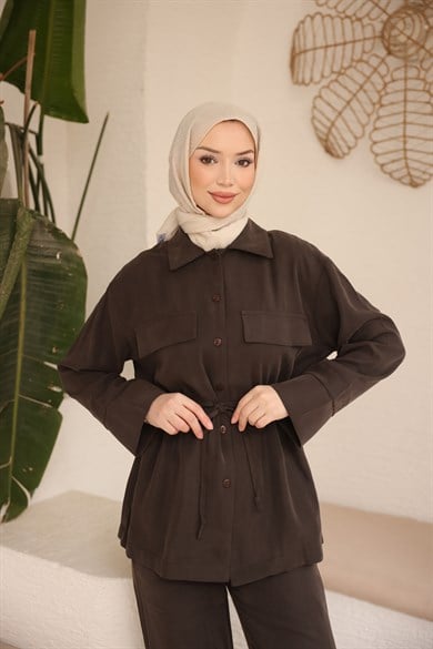 Bağcıklı Takım Kahve