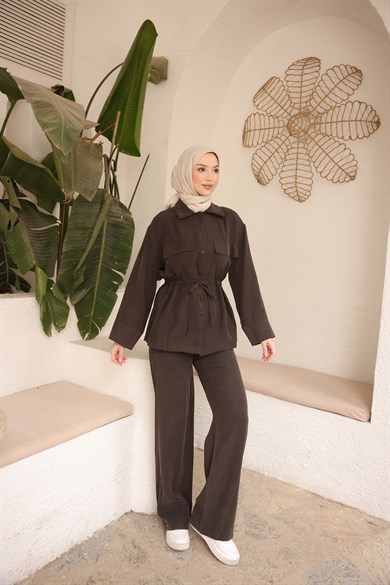 Bağcıklı Takım Kahve