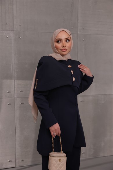 Bolerolu Ceket Pantolon Takım