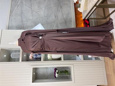 Celina Abiye Açık Kahve