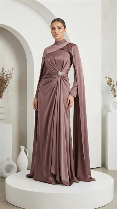 Celina Abiye Açık Kahve