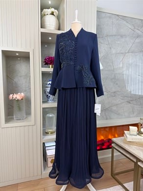 Ceylan Abiye Lacivert