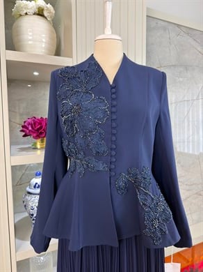 Ceylan Abiye Lacivert