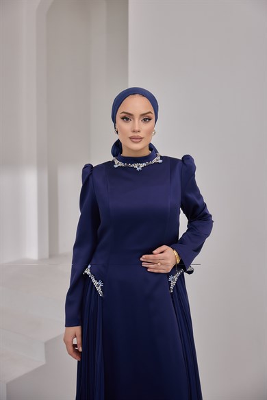 Defne Abiye Lacivert