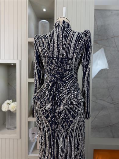 Della Abiye Lacivert 