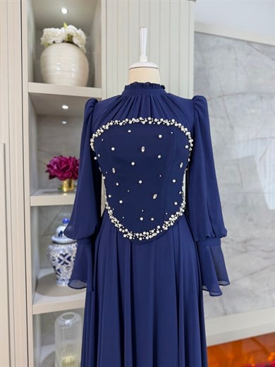 Deniz Abiye Lacivert