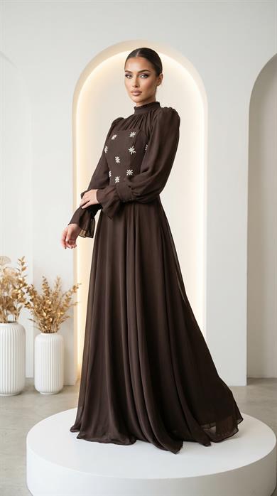 Farah Abiye Koyu Kahve