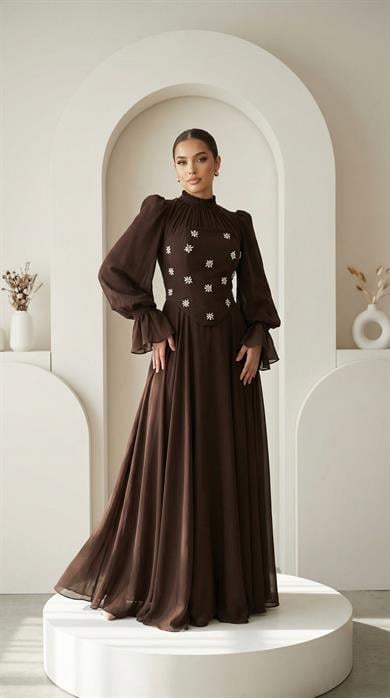 Farah Abiye Koyu Kahve