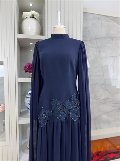 Feraye Abiye Lacivert