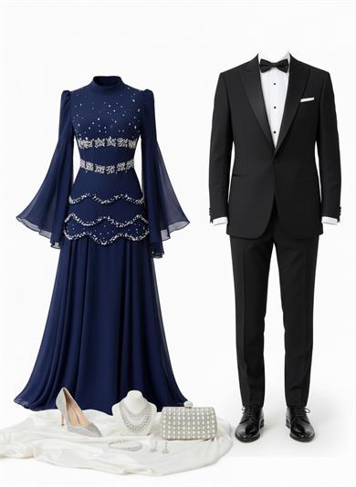 Fiona Abiye Lacivert