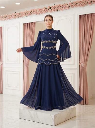 Fiona Abiye Lacivert